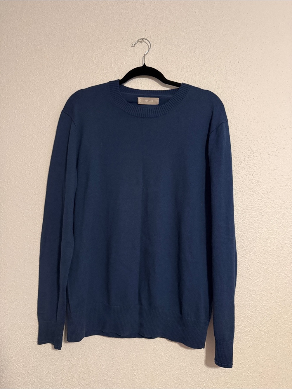 Everlane The No Sweat Sweater in Blue